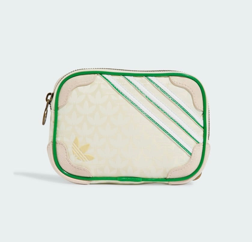 TREFOIL MONOGRAM JACQUARD SUEDE MINI AIRLINER BAG IS3007 ORIGINAL