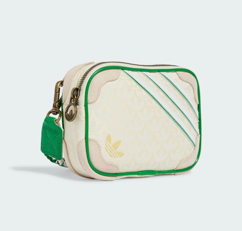 TREFOIL MONOGRAM JACQUARD SUEDE MINI AIRLINER BAG IS3007 ORIGINAL