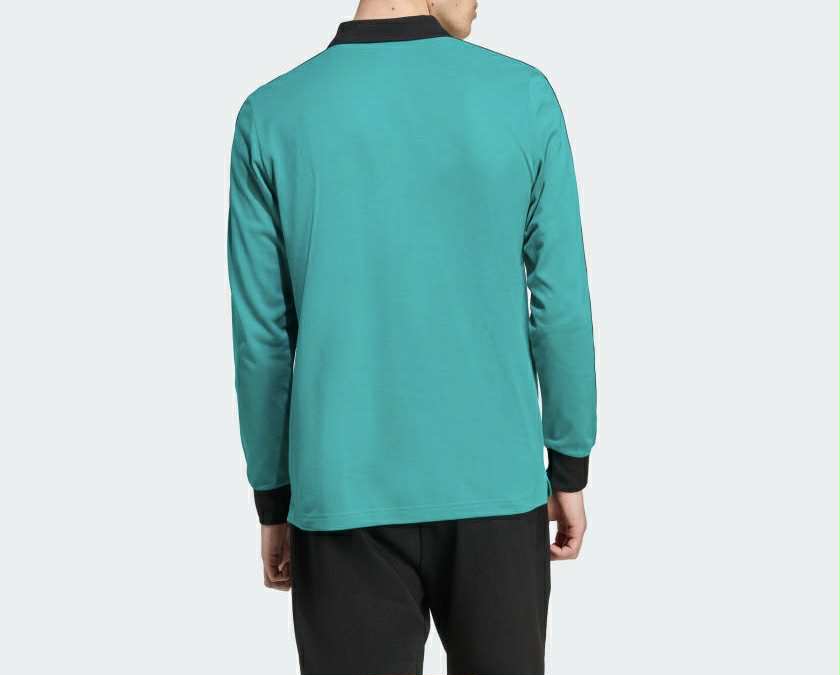 LIVERPOOL FC TERRACE ICONS LONG SLEEVE POLO SHIRT JW5471 ORIGINAL