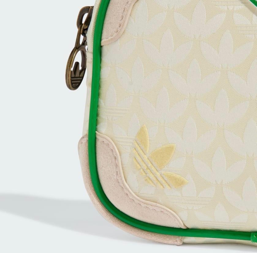 TREFOIL MONOGRAM JACQUARD SUEDE MINI AIRLINER BAG IS3007 ORIGINAL