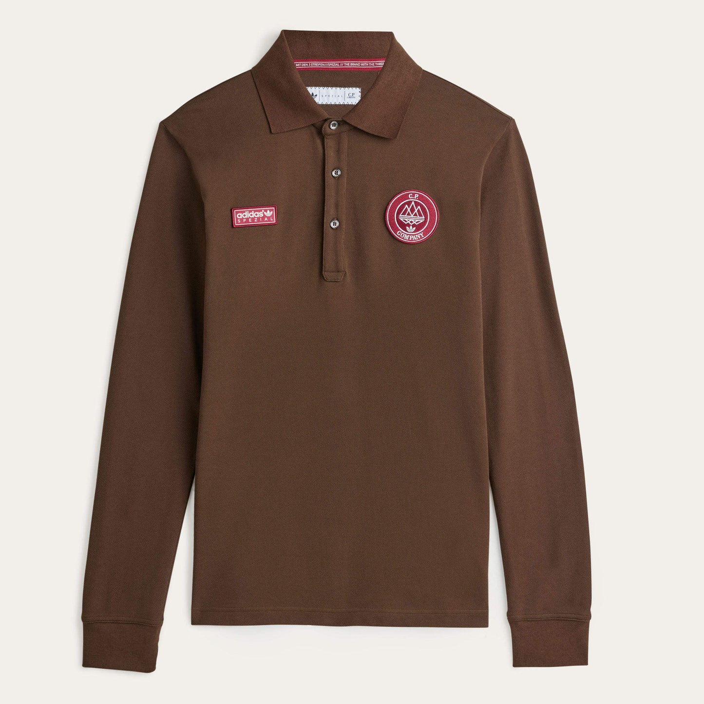 SPZL CP LONG SLEEVE POLO SHIRTS JE8671 ORIGINAL