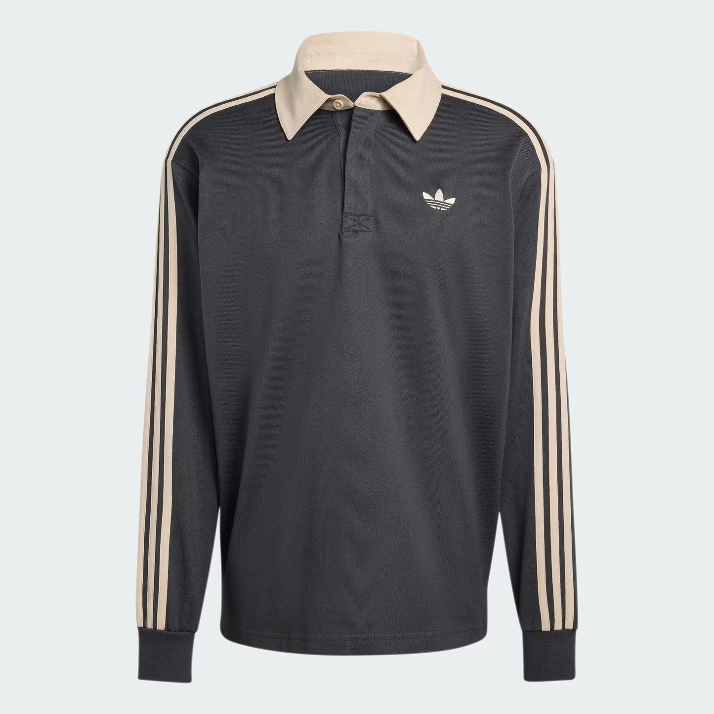 3-STRIPES RUGBY LONG SLEEVE POLO KQ9640 ORIGINAL