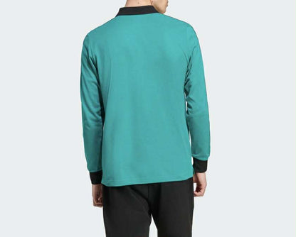 LIVERPOOL FC TERRACE ICONS LONG SLEEVE POLO SHIRT JW5471 ORIGINAL