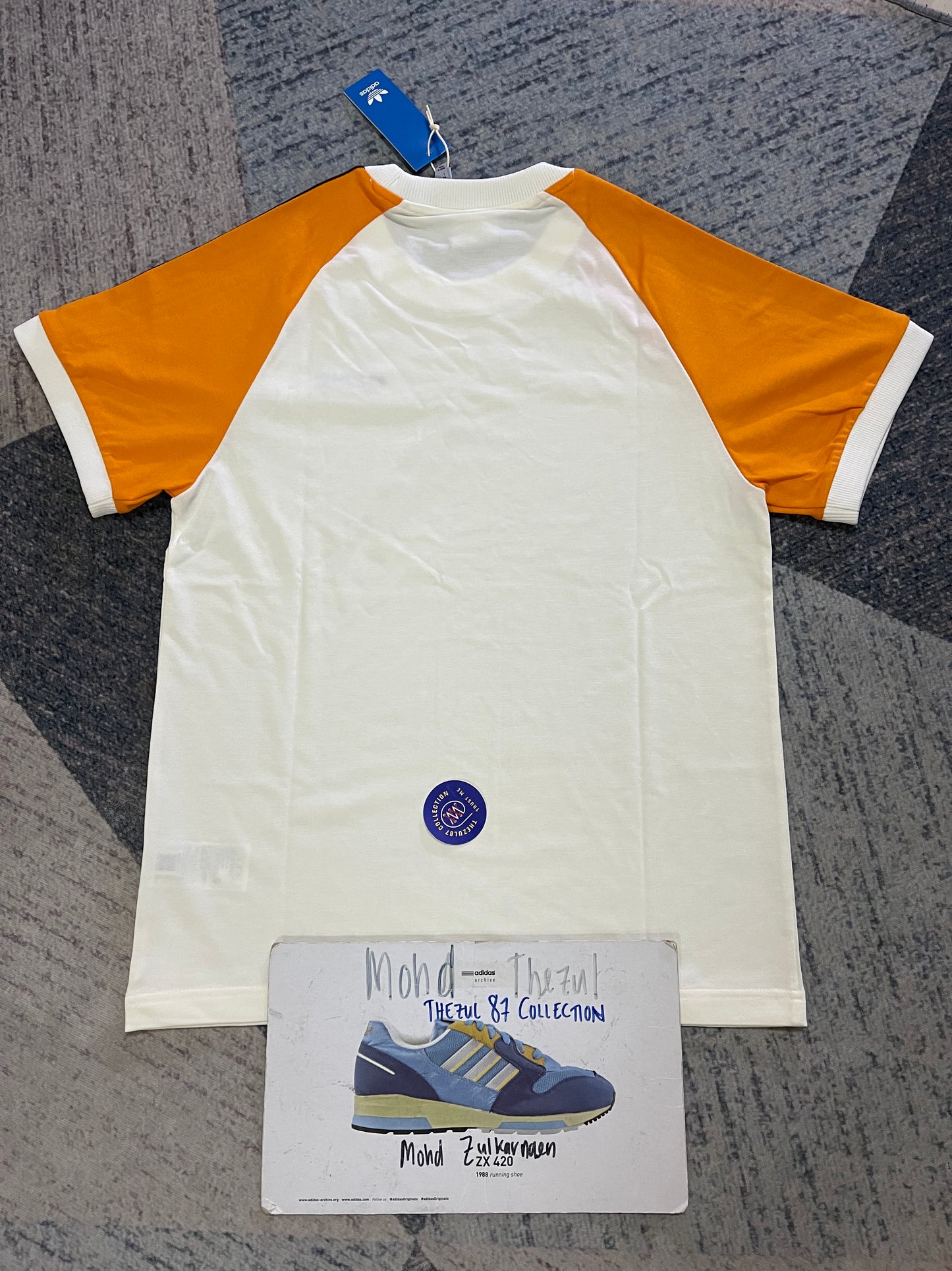 80S PREMIUM 3STRIPES TEE JC6511 ORIGINAL