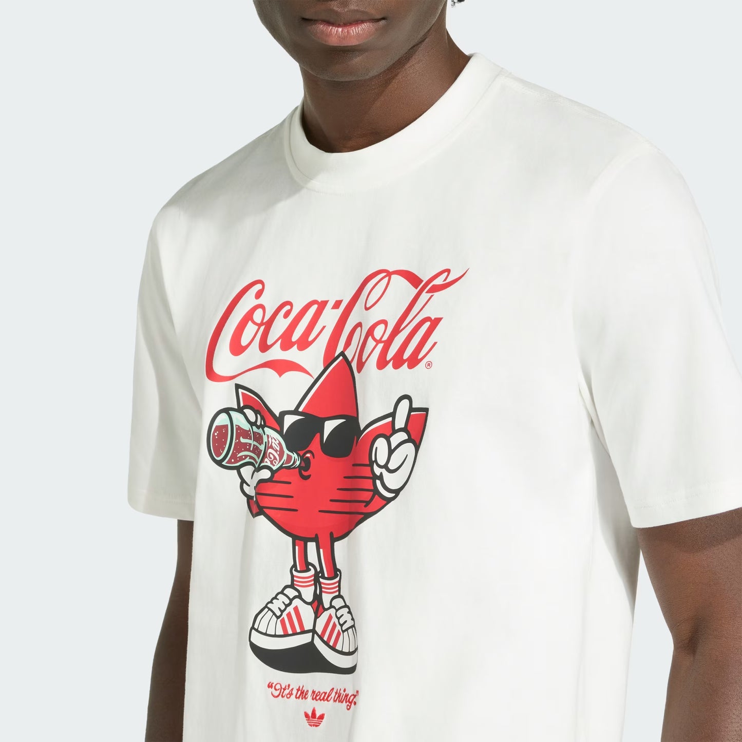 CLASSIC SPORT GRAPHIC TREFFIE TEE COCA COLA KY2109 ORIGINAL