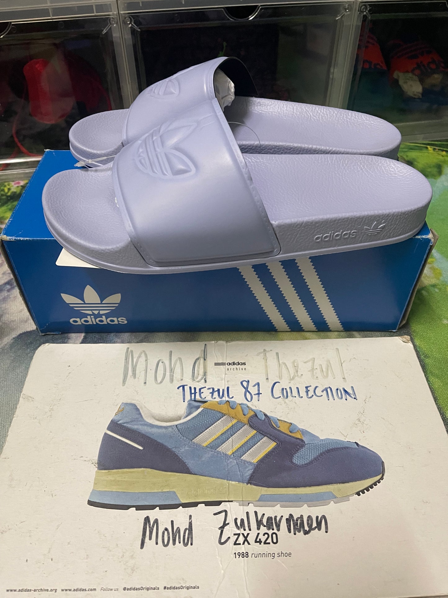 TREFOIL ADILETTE SLIDES IF3681 ORIGINAL