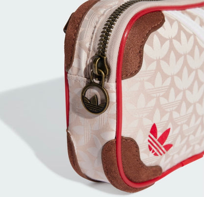 TREFOIL MONOGRAM JACQUARD SUEDE MINI AIRLINER BAG IT7381 ORIGINAL