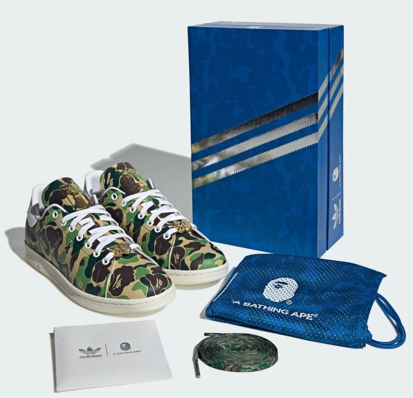 BAPE STAN SMITH 30 ANNIVERSARY IG8949 ORIGINAL