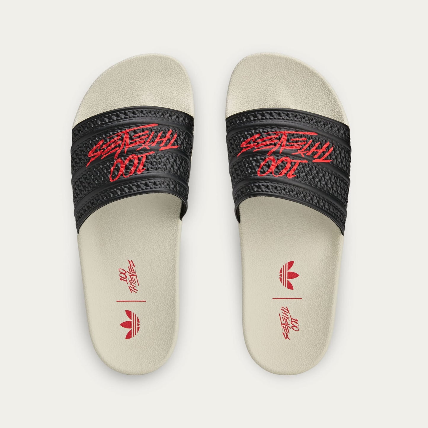 100 THIEVES ADILETTE JR9152 ORIGINAL