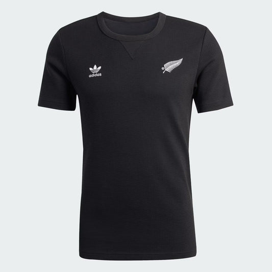 ALL BLACKS WAFFLE TEE JD4077 ORIGINAL